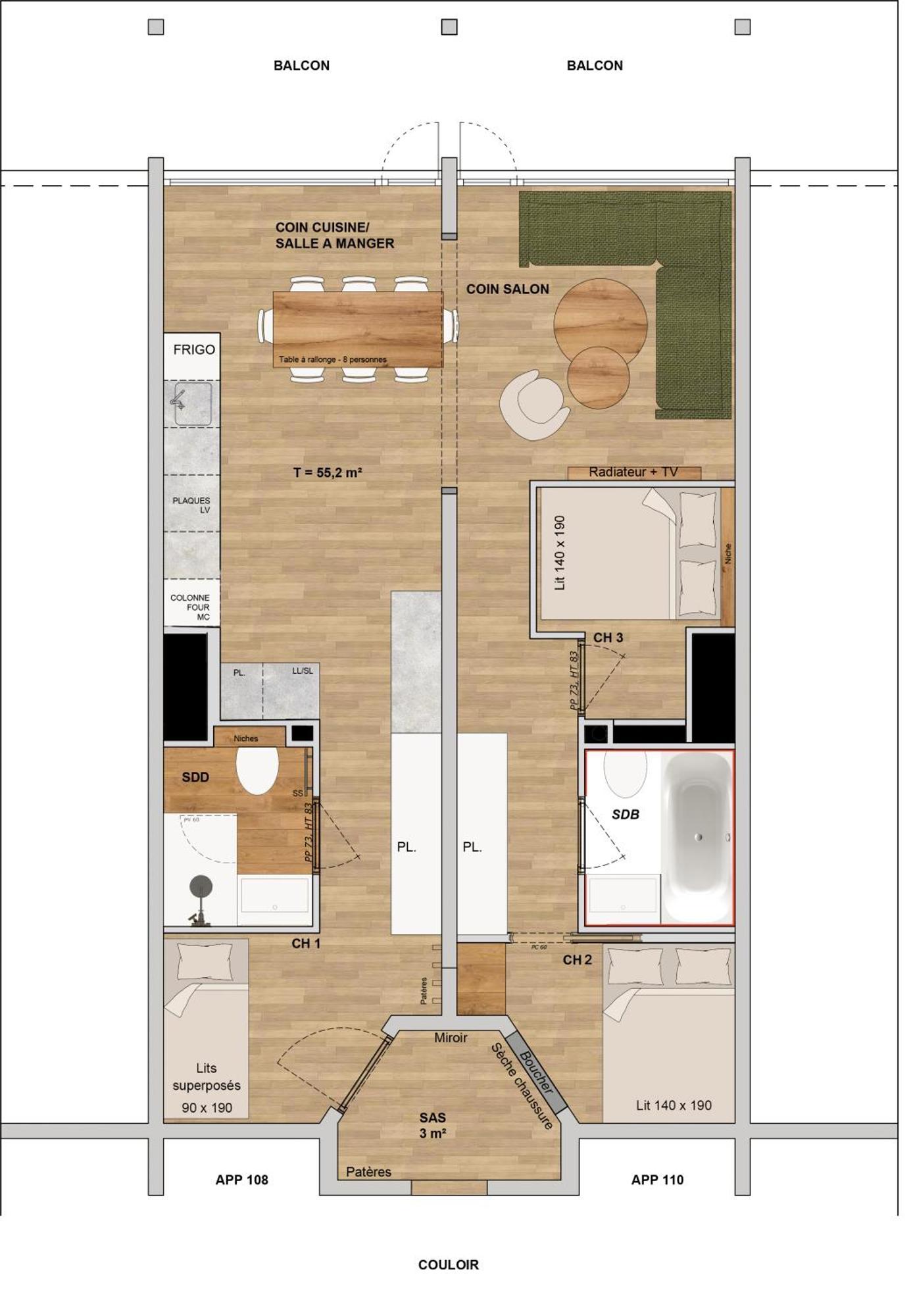 Arc 2000 - Appartement Ou Studio Avec Balcon Et Vue Les Arcs  Екстер'єр фото