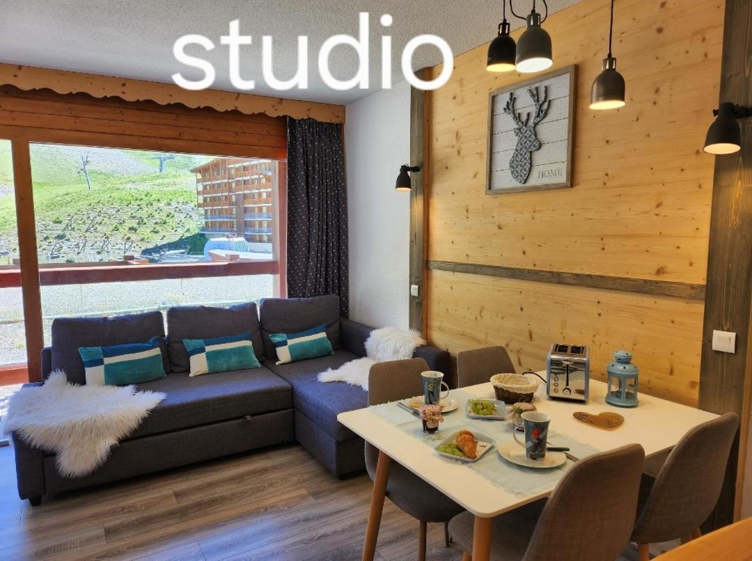 Arc 2000 - Appartement Ou Studio Avec Balcon Et Vue Les Arcs  Екстер'єр фото